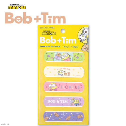 MINIONS Bob+Tim コラボ 絆創膏