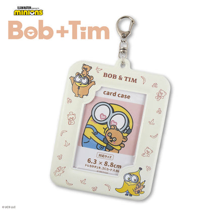 MINIONS Bob+Tim コラボ トレカホルダー