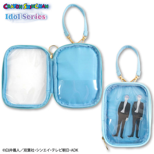 クレヨンしんちゃん コラボ アイドル風 アクスタポーチ