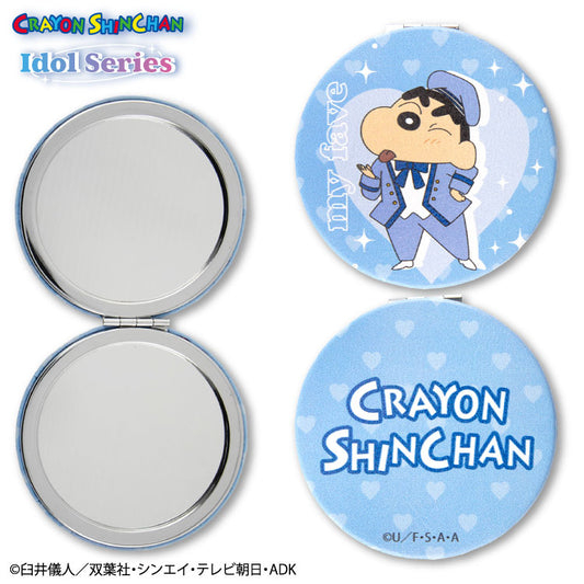 クレヨンしんちゃん コラボ アイドル風 コンパクトミラー