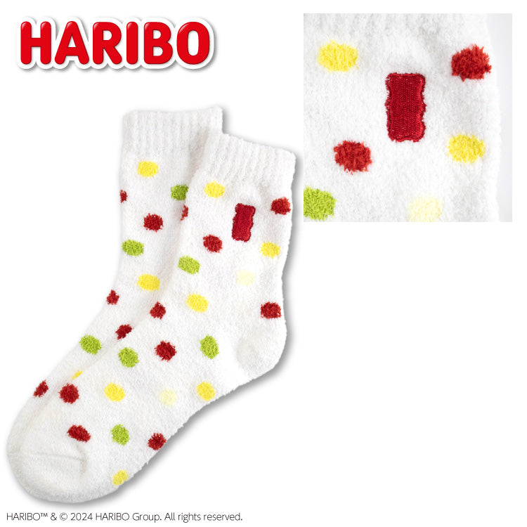 HARIBO コラボ モコモコソックス