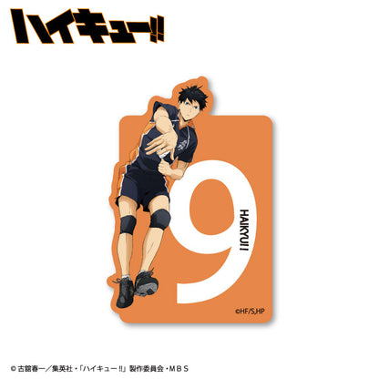 ハイキュー!! コラボ ステッカー(背番号)