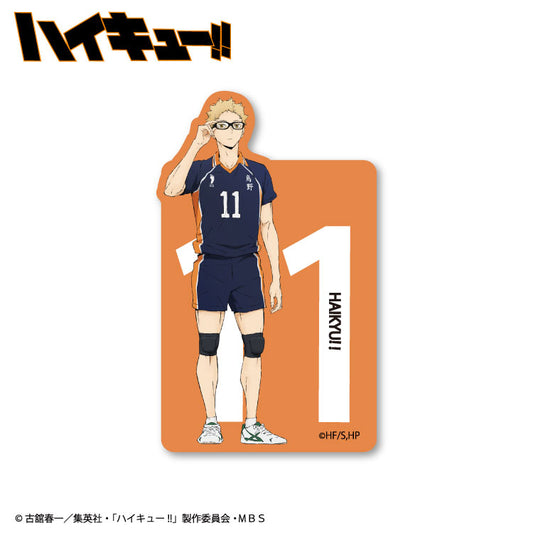 ハイキュー!! コラボ ステッカー(背番号)
