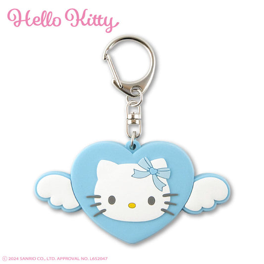 ハローキティ 夢みるエンジェルデザイン コラボ ラバーキーホルダー
