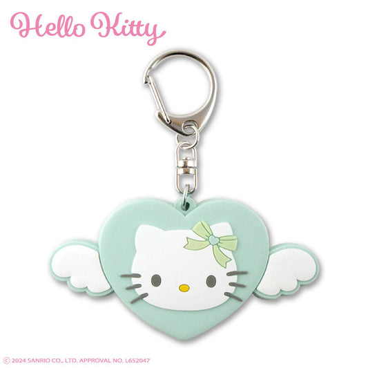 ハローキティ 夢みるエンジェルデザイン コラボ ラバーキーホルダー