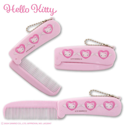 ハローキティ 夢みるエンジェルデザイン コラボ ミラー＆コーム