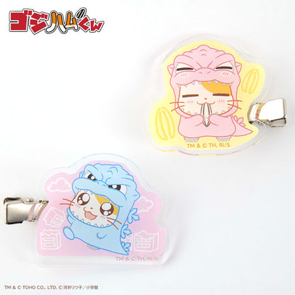 ゴジハムくん コラボ 前髪クリップ