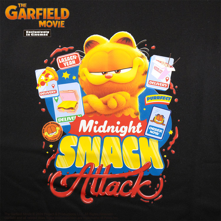 【予約販売】THE GARFIELD MOVIE コラボ Tシャツ