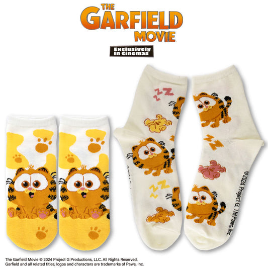 【予約販売】THE GARFIELD MOVIE コラボ ソックス