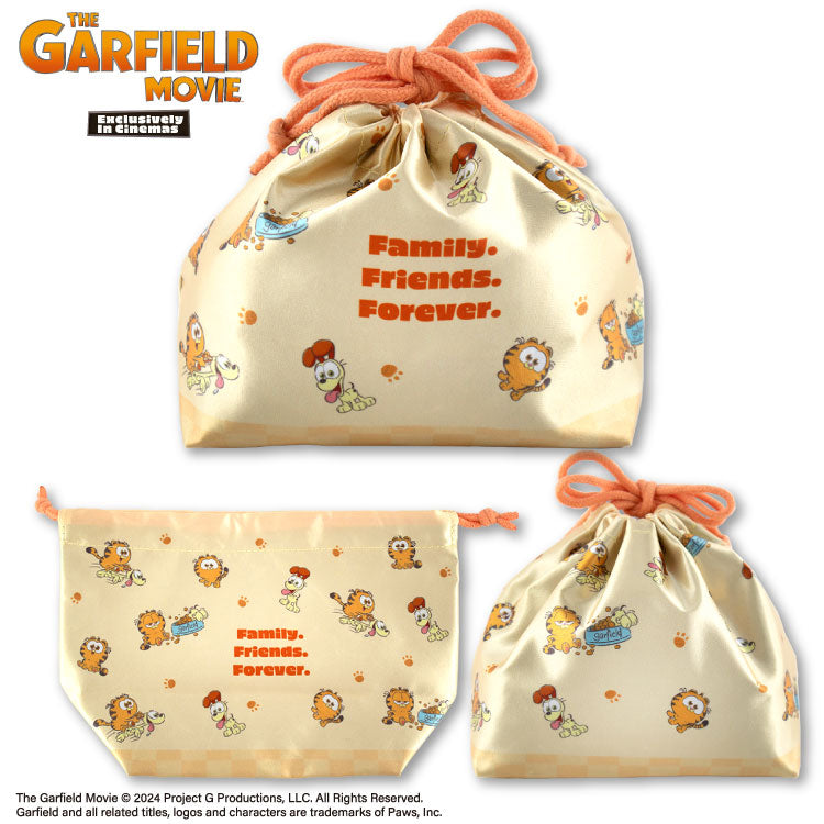 【予約販売】THE GARFIELD MOVIE コラボ ランチ巾着