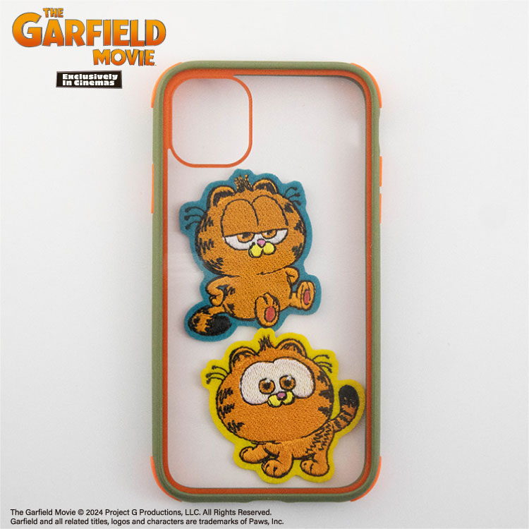 【予約販売】THE GARFIELD MOVIE コラボ アイロンワッペン2P