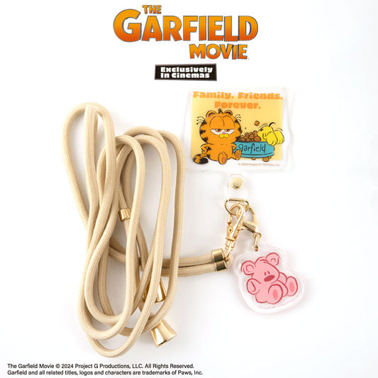 【予約販売】THE GARFIELD MOVIE コラボ フォンタブ＆ショルダーストラップ