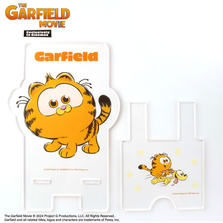 【予約販売】THE GARFIELD MOVIE コラボ アクリルスマホスタンド