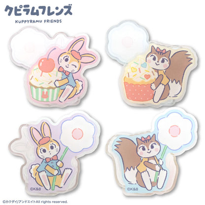 【予約販売】クピラムフレンズ コラボ アクリルクリップ2P