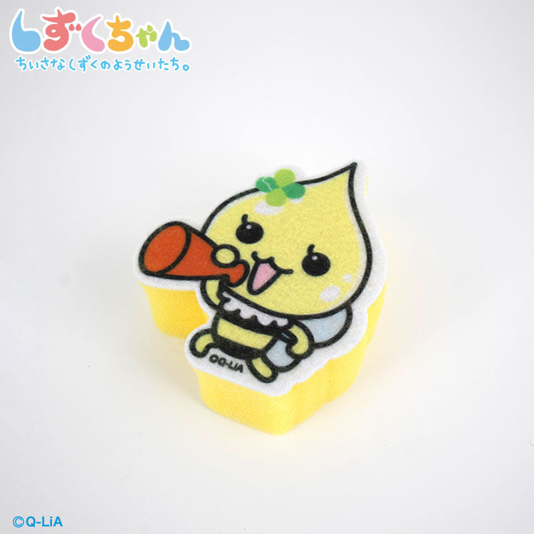 【予約販売】しずくちゃん コラボ キッチンスポンジ4P