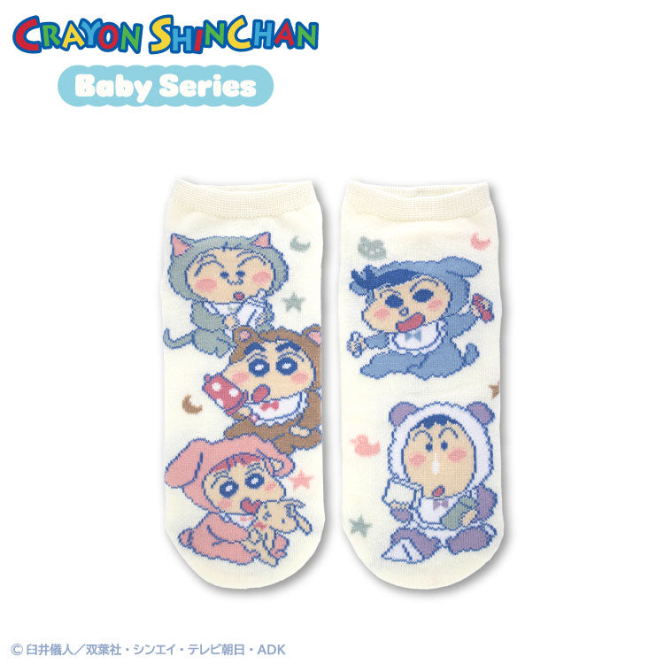 【予約販売】クレヨンしんちゃん コラボ ベイビーしんちゃん ソックス