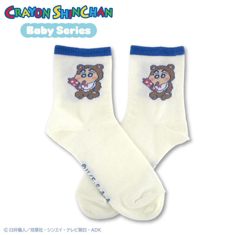 【予約販売】クレヨンしんちゃん コラボ ベイビーしんちゃん ソックス