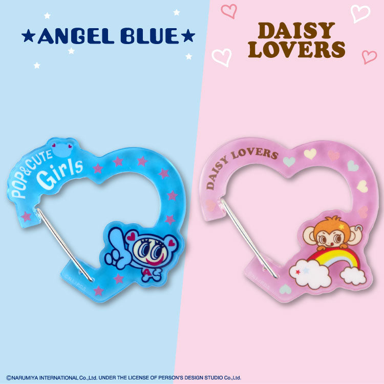 【予約販売】ANGEL BLUE　DAISY LOVERS コラボ アクリルカラビナ