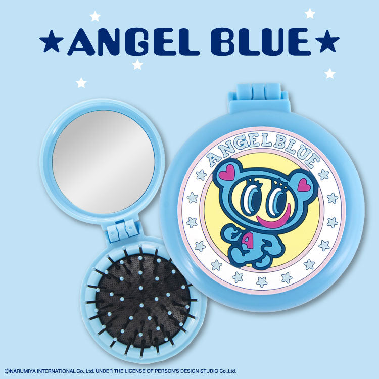 【予約販売】ANGEL BLUE コラボ コンパクトヘアブラシ