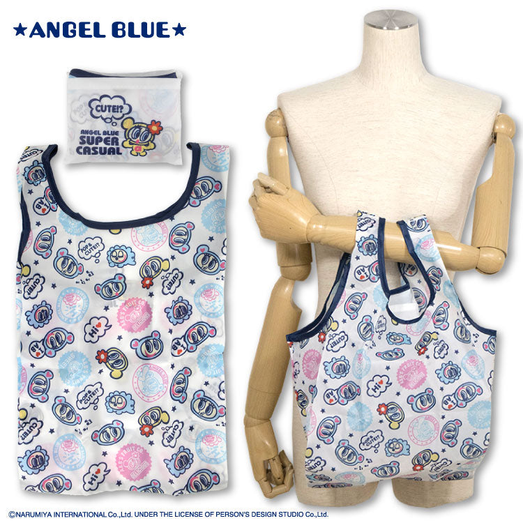 【予約販売】ANGEL BLUE　DAISY LOVERS コラボ エコバッグ