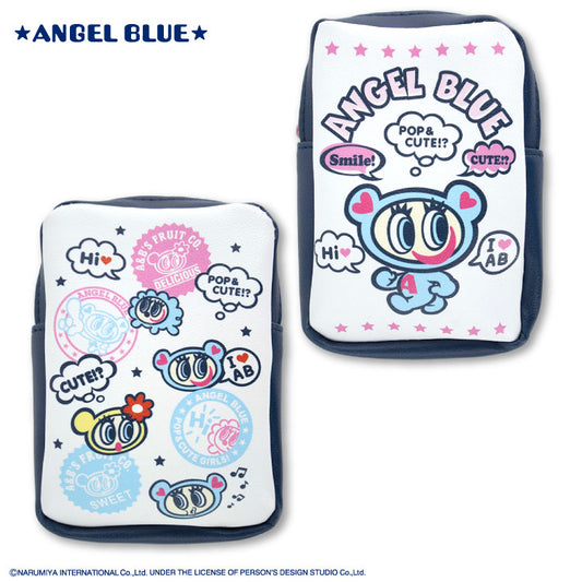 ANGEL BLUE　DAISY LOVERS コラボ リップポーチ