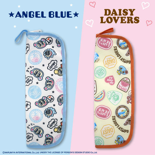 【予約販売】ANGEL BLUE　DAISY LOVERS コラボ 折り畳み傘ポーチ