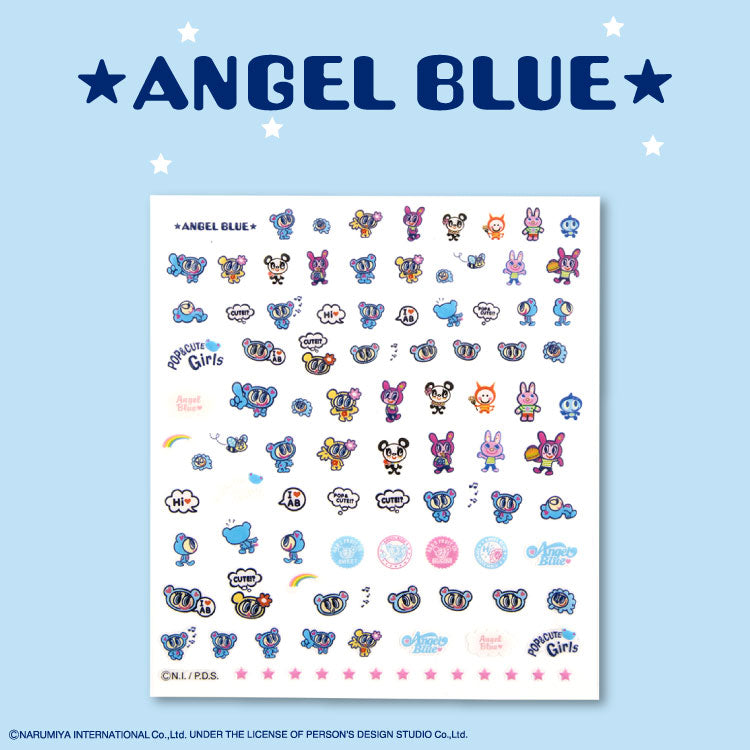 【予約販売】ANGEL BLUE コラボ ネイルシール