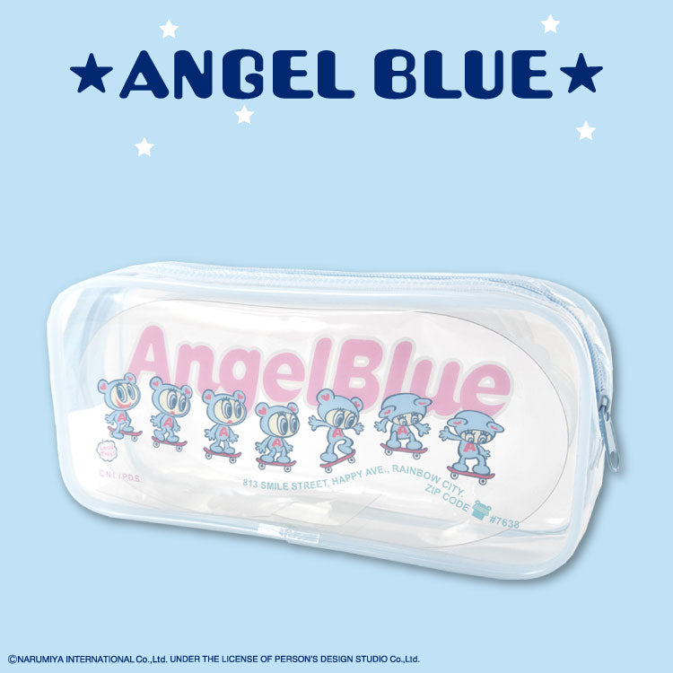 【予約販売】ANGEL BLUE コラボ クリアペンケース