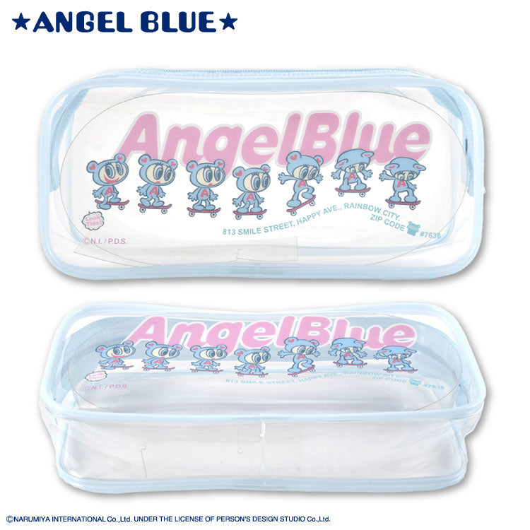 【予約販売】ANGEL BLUE コラボ クリアペンケース