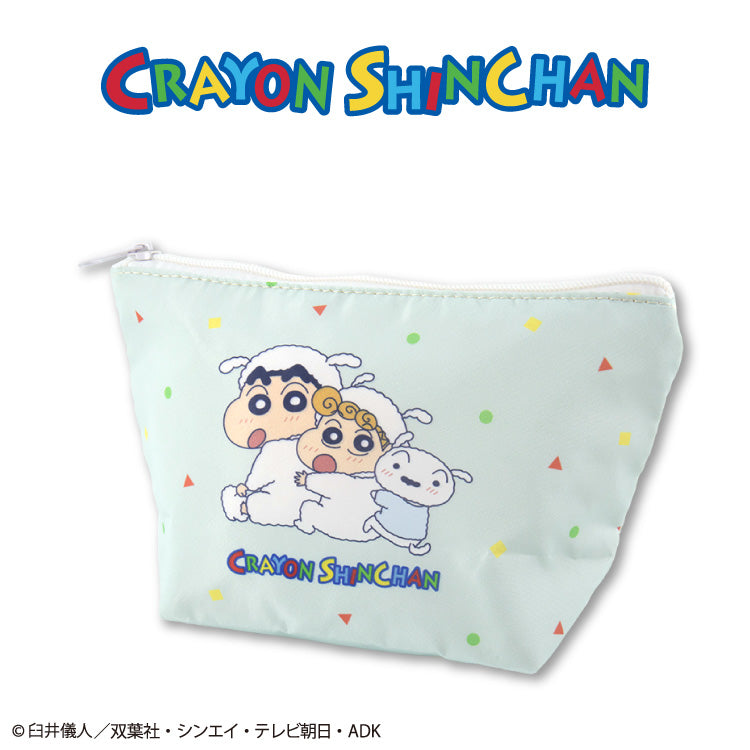クレヨンしんちゃん コラボ 台形ポーチ