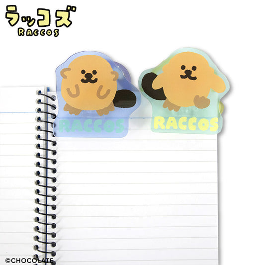 ラッコズ コラボ アクリルクリップ２P
