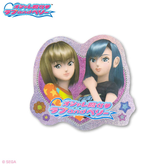 オシャレ魔女♥ラブandベリー コラボ ステッカー(ホログラム)