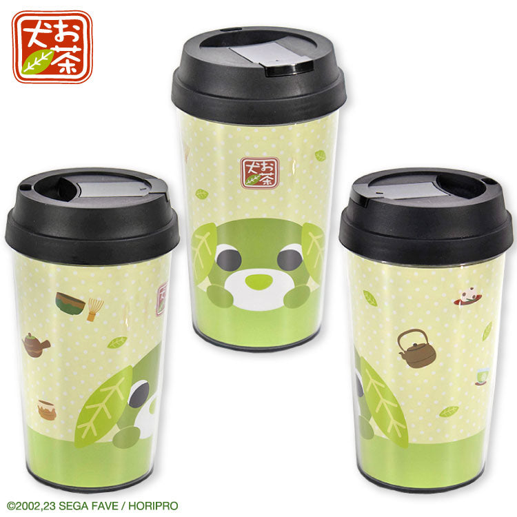 【予約販売】お茶犬 コラボ タンブラー