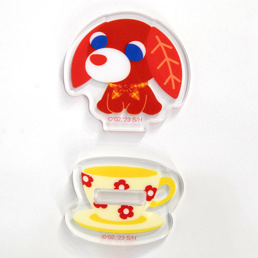 お茶犬 コラボ ランダムミニアクリルスタンド