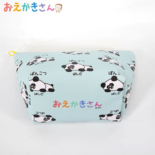 おえかきさん コラボ 台形ポーチ