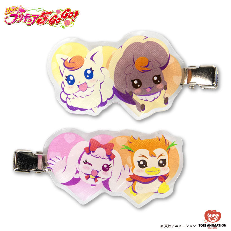 【予約販売】Yes！プリキュア5GoGo！ コラボ アクリル前髪クリップ