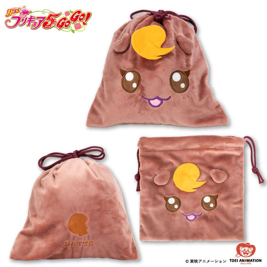 Yes！プリキュア5GoGo！ コラボ ふわふわ巾着