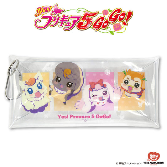 【予約販売】Yes！プリキュア5GoGo！ コラボ クリアマルチケース(大)