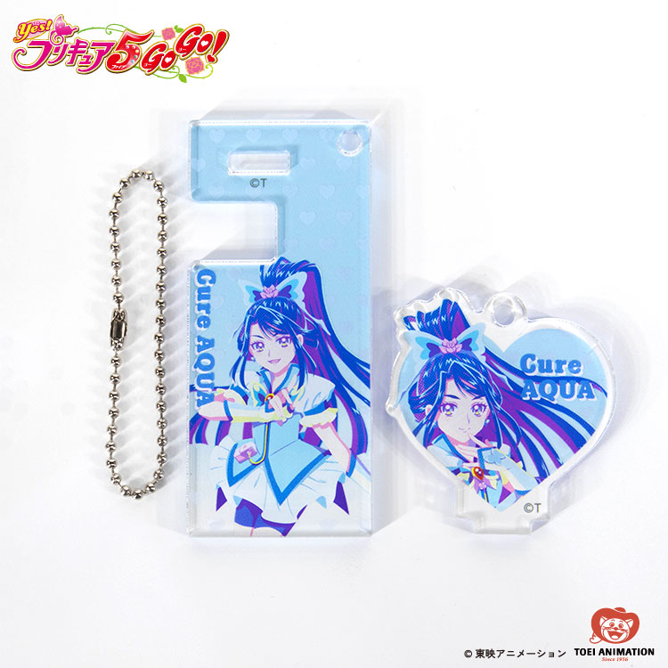 【予約販売】Yes！プリキュア5GoGo！ コラボ スマホスタンドキーホルダー