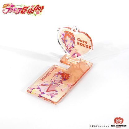 【予約販売】Yes！プリキュア5GoGo！ コラボ スマホスタンドキーホルダー