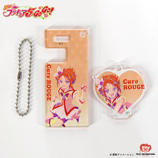 Yes！プリキュア5GoGo！ コラボ スマホスタンドキーホルダー