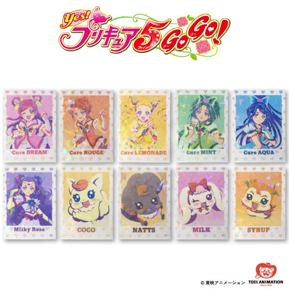 【予約販売】Yes！プリキュア5GoGo！ コラボ ステッカー(クリア)