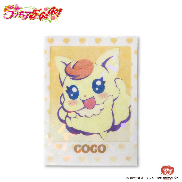 【予約販売】Yes！プリキュア5GoGo！ コラボ ステッカー(クリア)