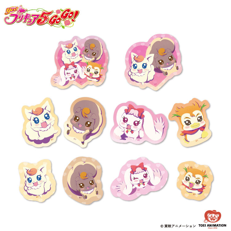 【予約販売】Yes！プリキュア5GoGo！ コラボ ぷっくりシール