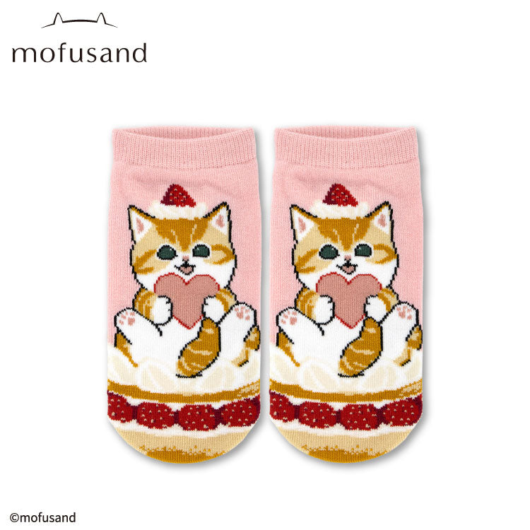 mofusand コラボ キッズアンクルソックス