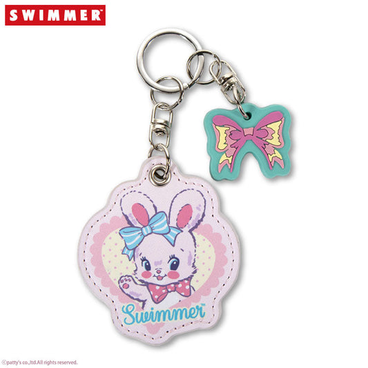 SWIMMER コラボ レザー調キーホルダー