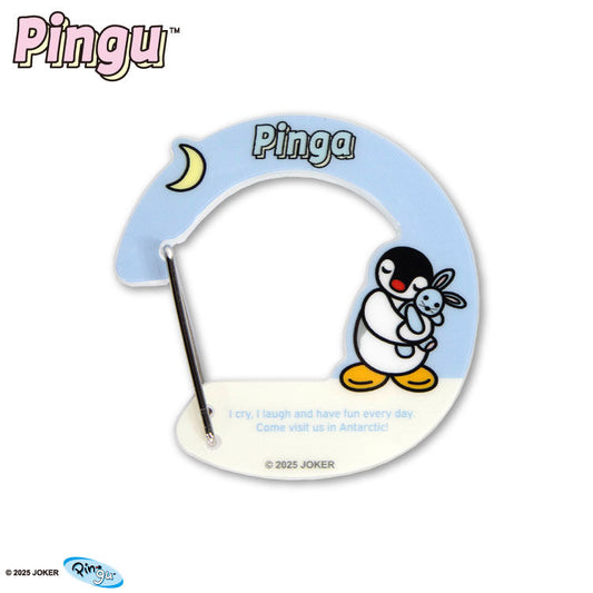 ピングー コラボ アクリルカラビナ