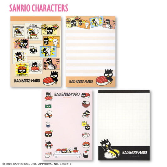 サンリオキャラクターズ コラボ A6メモ帳