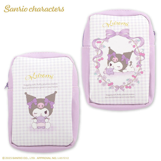 サンリオキャラクターズ ふわふわぬいぐるみ コラボ リップポーチ
