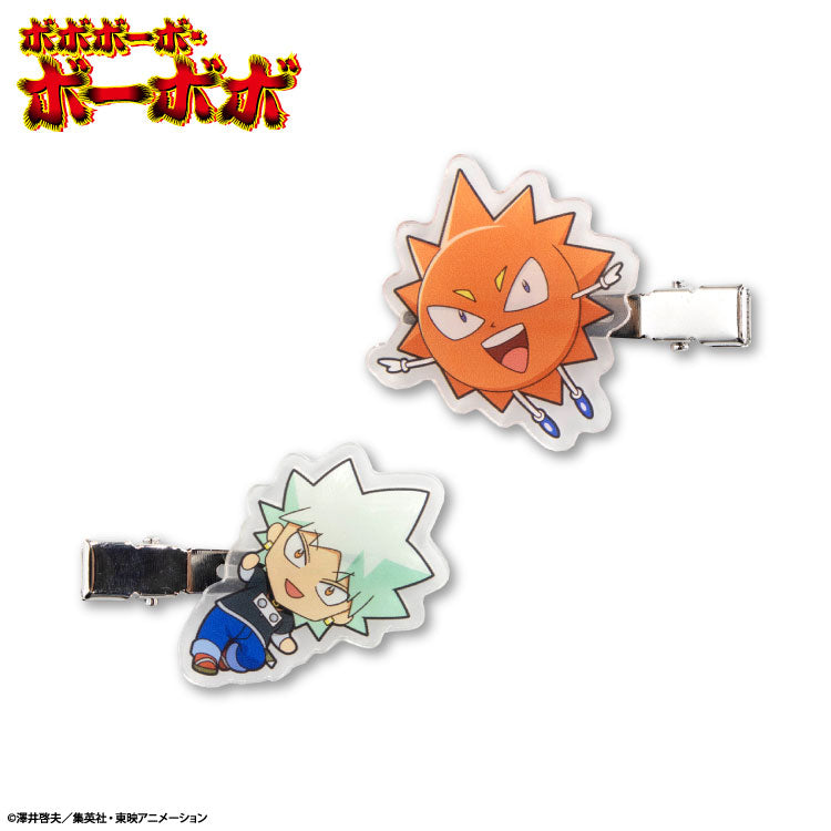 ボボボーボ・ボーボボ コラボ アクリル前髪クリップ